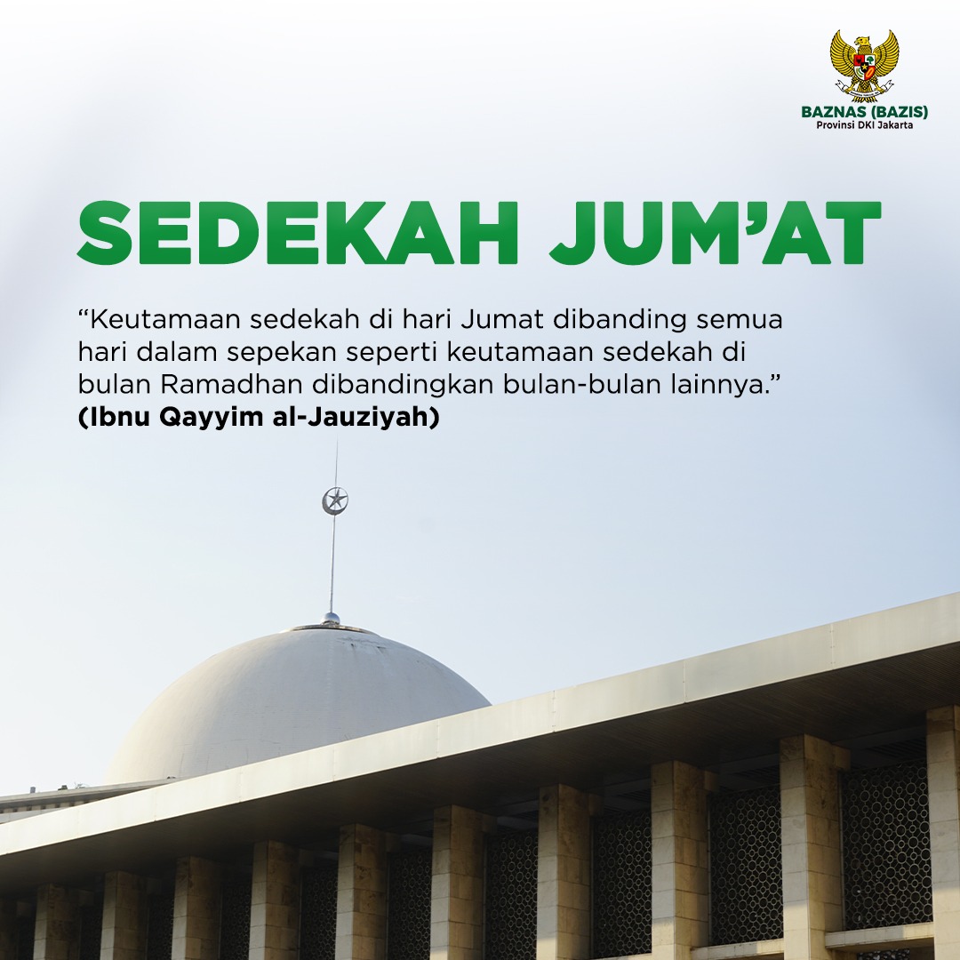 BERKAH DENGAN SEDEKAH JUM'AT